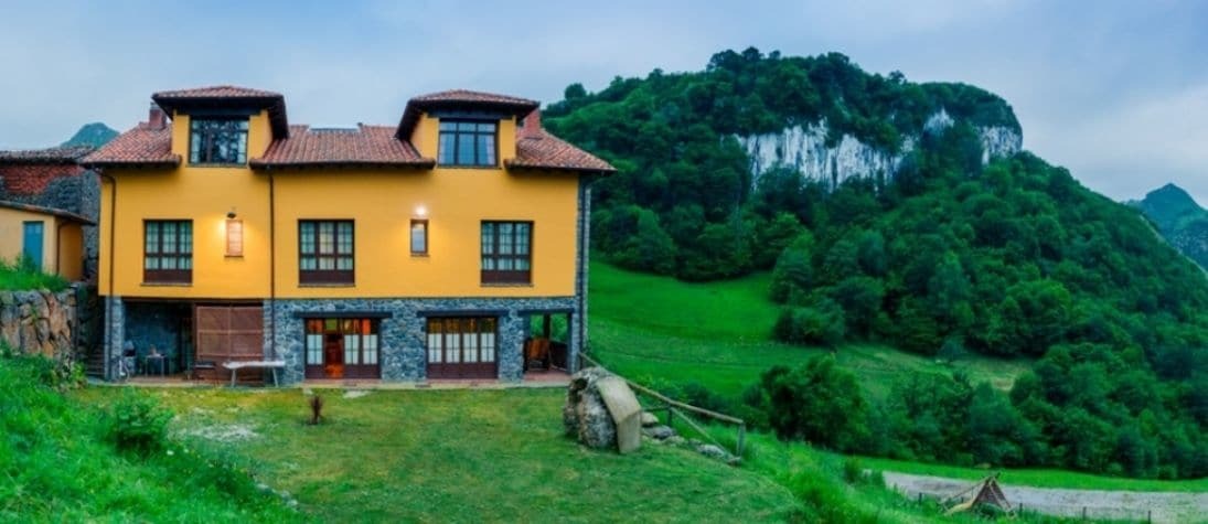 Hotel El Quesar De Gamoneo Gamonedo de Cangas Esterno foto